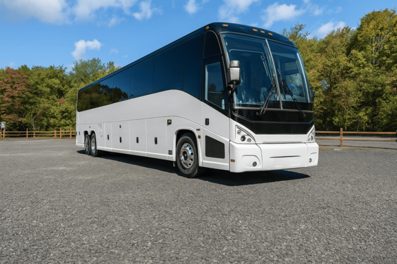 Tinley Park Charter Bus 56 Passenger Charter Bus
